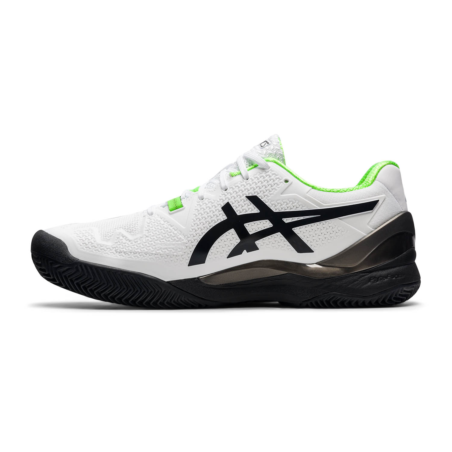Asics Gel Resolution 8 Clay Men's Tennis Shoes - White