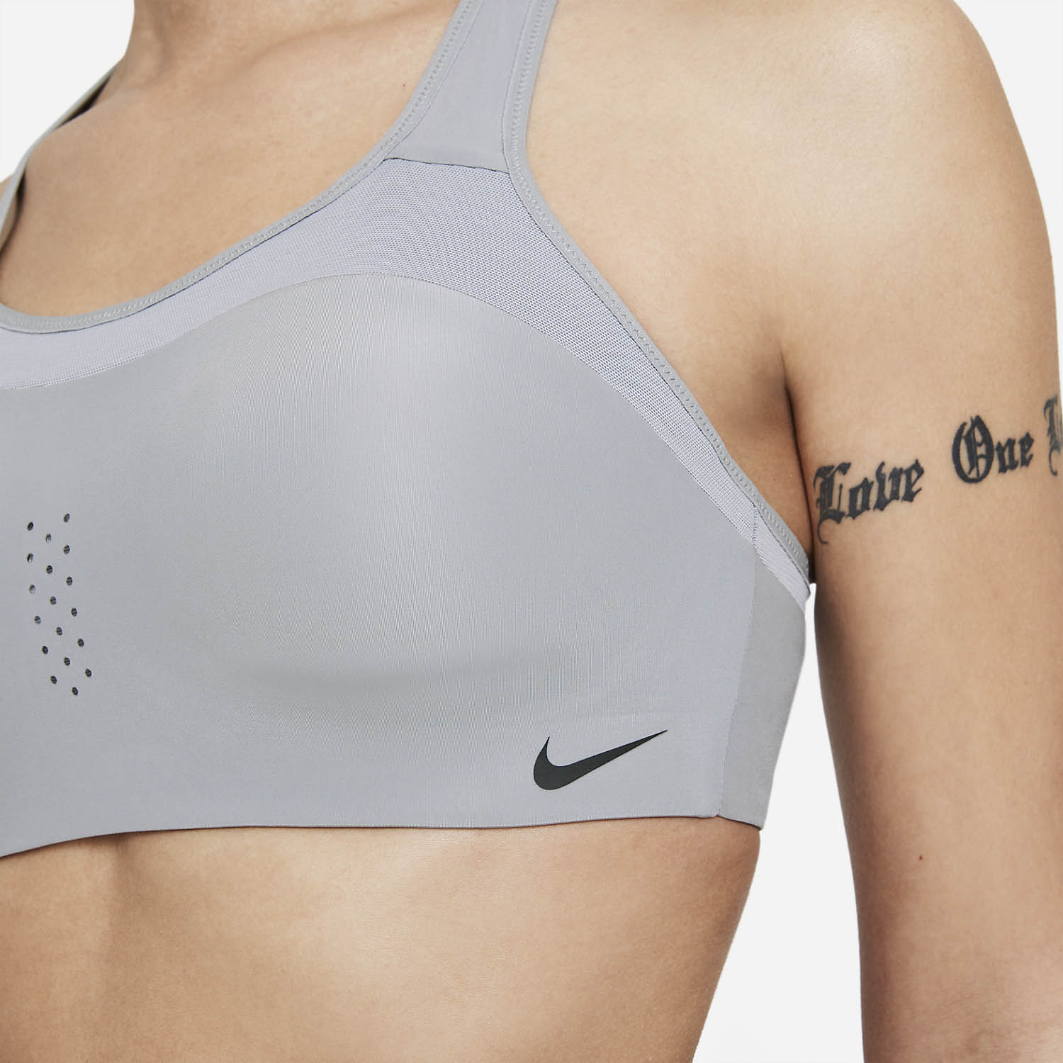 Nike Performance ALPHA BRA - High support sports bra - fireberry